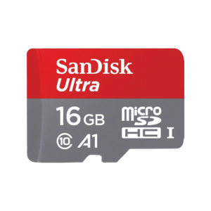 SanDisk Ultra 16 GB microSDHC Memory Card + SD Adapter