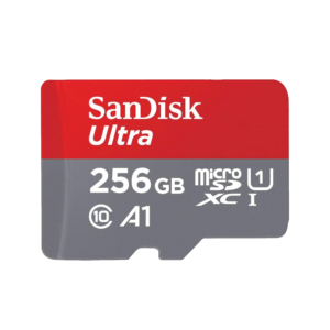 SanDisk Ultra 256GB microSD with SD Adapter