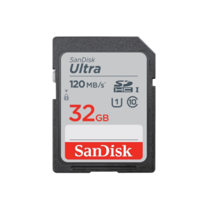 SanDisk Ultra 32GB Memory Card Up to 120MB/s